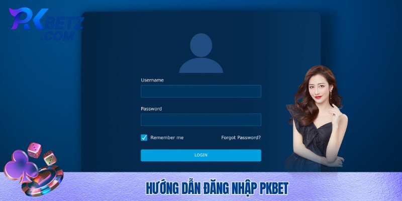 Hướng dẫn đăng nhập Pkbet chi tiết